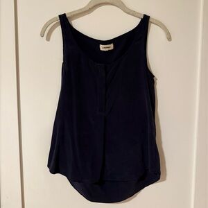 L'AGENCE Midnight Blue Tank Top